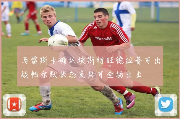 马雷斯卡确认埃斯特旺德拉普可出战帕尔默状态良好可全场出击